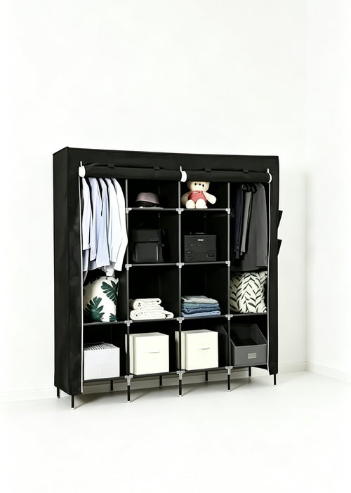 Armario Closet 4 Módulos Tela