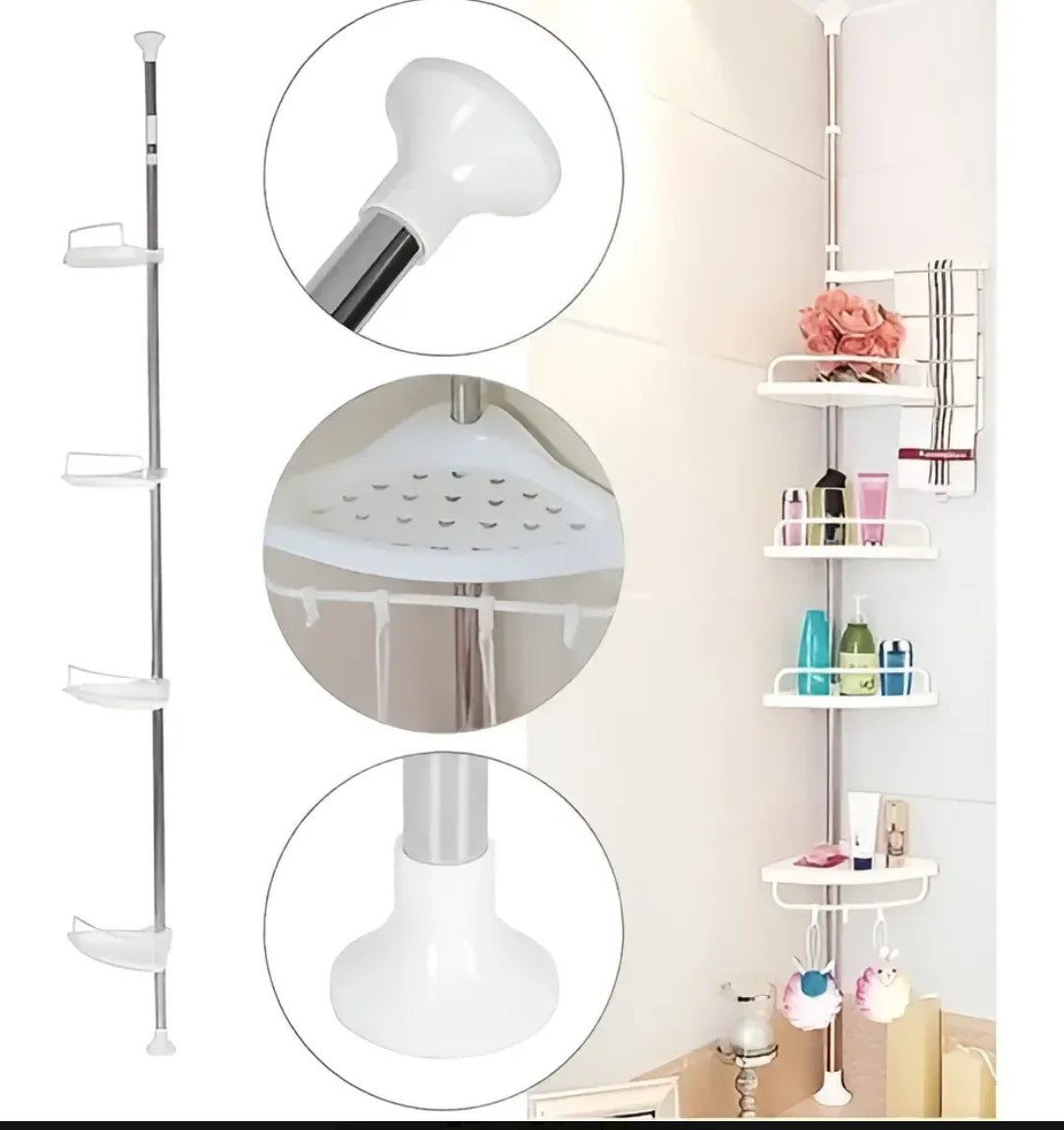 Esquinero De Ducha Multiusos 4 pisos Espandible