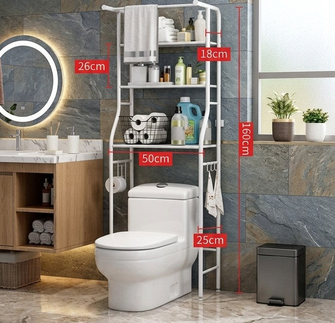 Organizador De Ba�o Met�lico 3 Niveles Armable