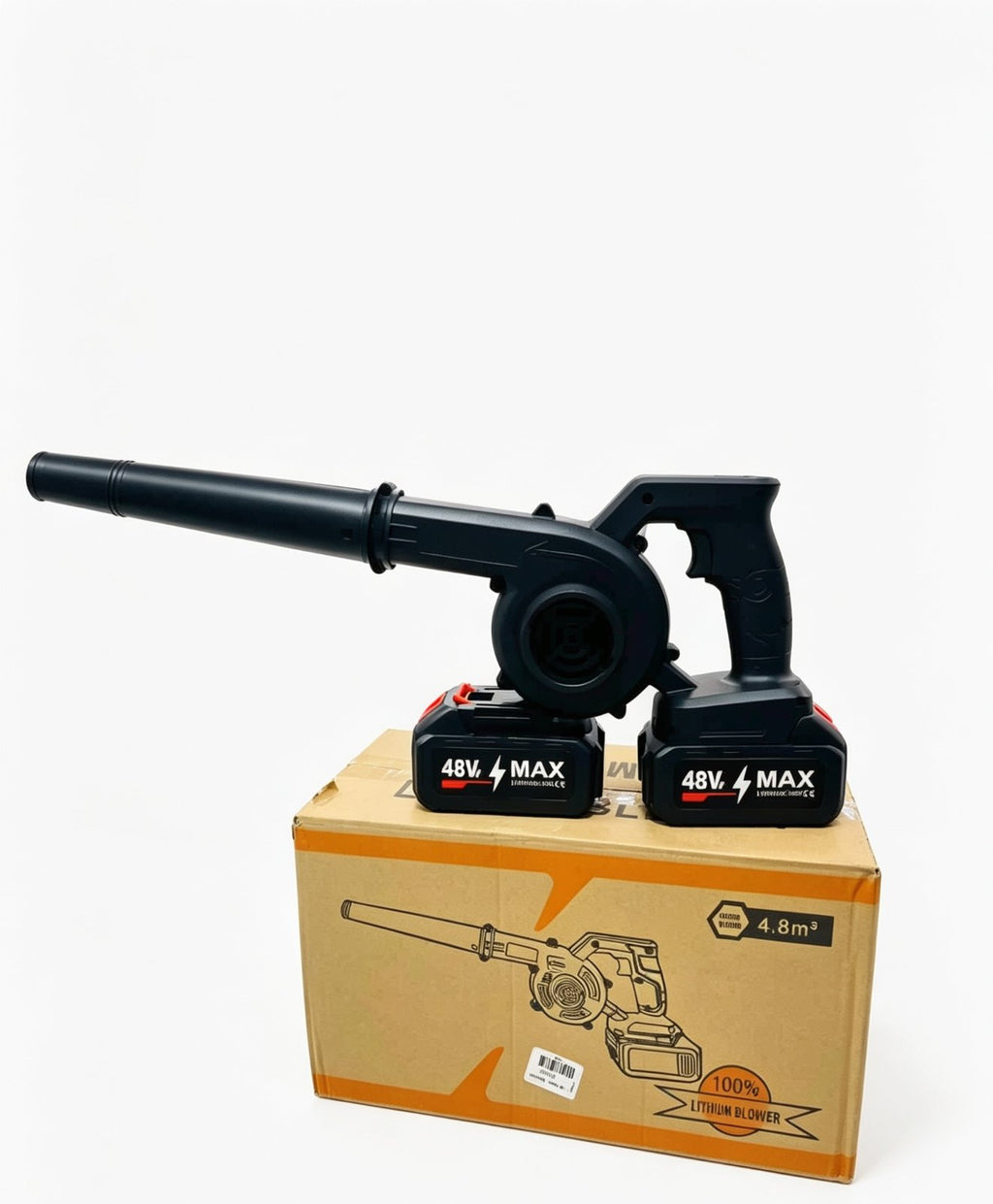 Soplador Aspirador Recargable 48V Inalámbrico Portátil