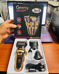 Kit Afeitadora Eléctrica 3 en 1 Geemy Recargable