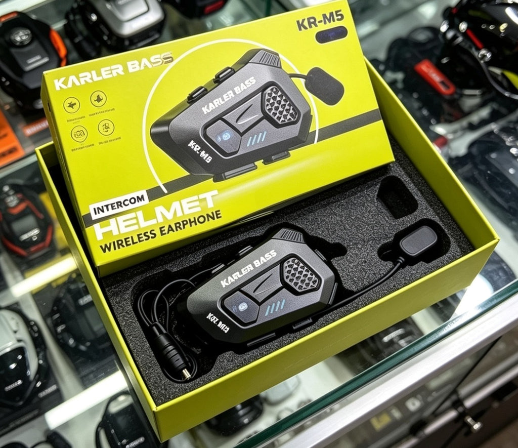 Intercomunicador Casco Karler Bass KR-M5