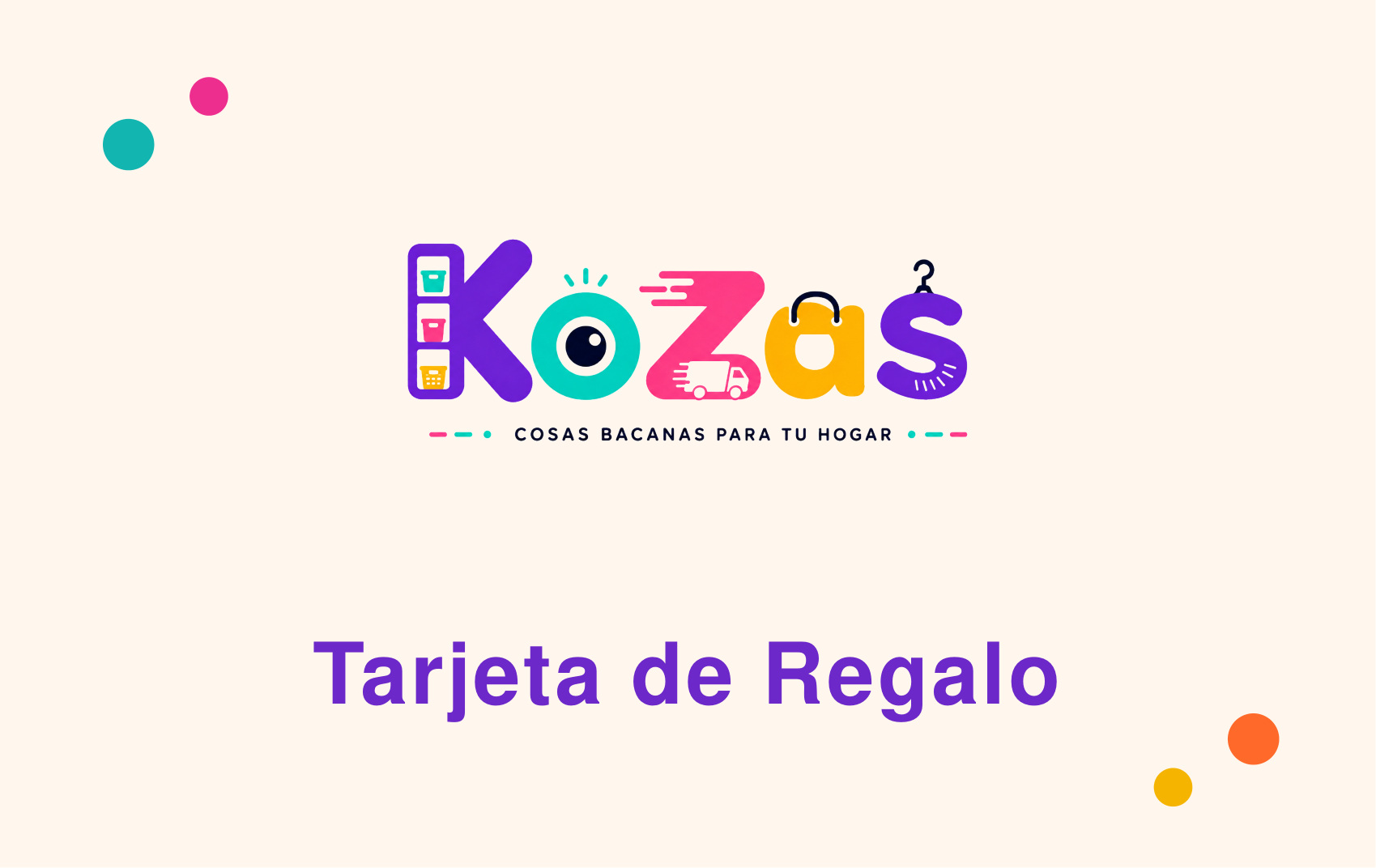Tarjeta de Regalo KoZas