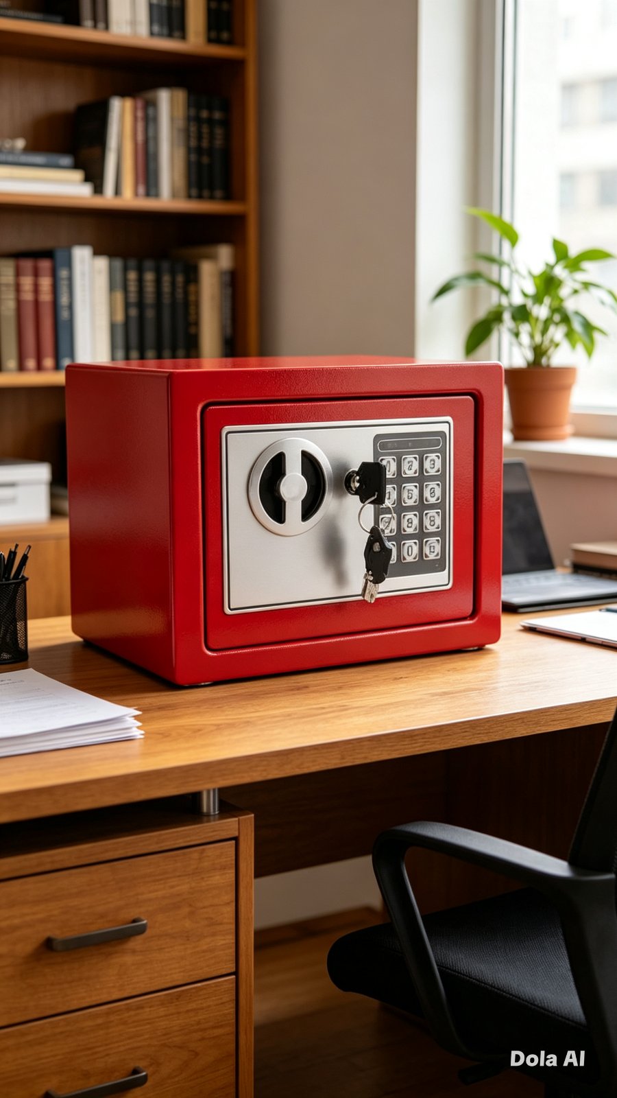 Caja Fuerte Digital Pequeña para Hogar y Oficina