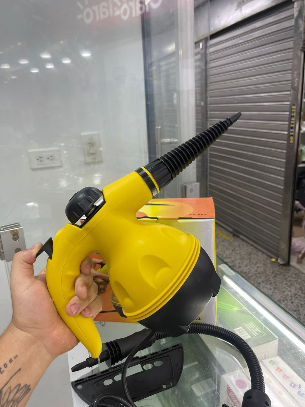 Limpiador de Vapor Presurizado Multiuso con Accesorios